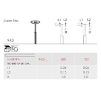Diamantscheibe 943 080 fein Hst St