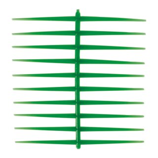 Ringklammern ger. grün  10tafeln