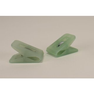 Klammer f. Arbeitssch. eisgrün transl.St