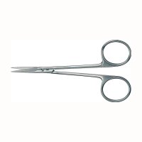 Iris u. Fadenschere 115mm ger. spitz St