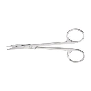 Iris u. Fadenschere 130mm geb. spitz St