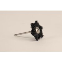 Sternbürsten 22mm schwarz Hst. St