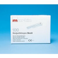 Skalpellklingen steril Fig 15C Pa