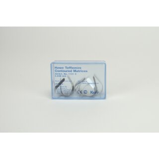 Tofflemire Matr. bombiert 0,038  Pa