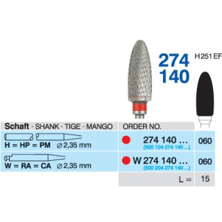 HM Fräse 274 140 060 Hst St