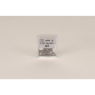 Ancorex Screw Posts M3 10St