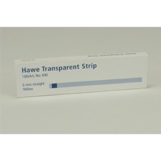 Transparent Strips ger. 6mm  690 Pa