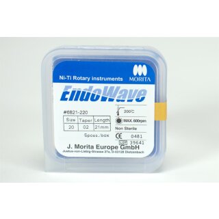 EndoWave NiTi Feile 02.20 21mm  5St