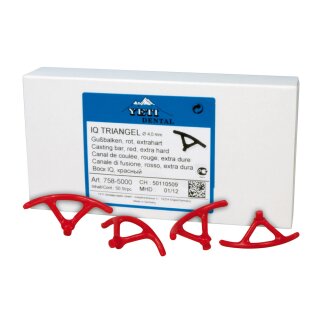 IQ Triangel rot 5mm 50St