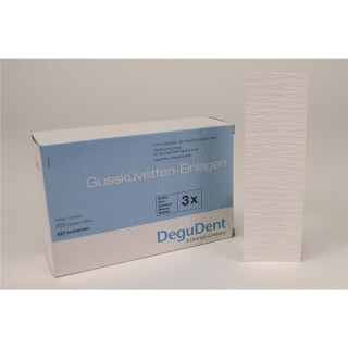 Gussküvetteneinlagen 3x  Pa