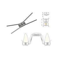 Vector 620 Gaumennahtschraube  10St