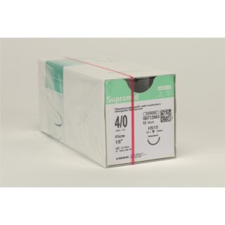 Supramid schwarz HS15 4/0 45cm Dtz