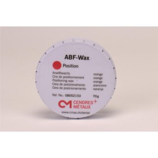 ABF-Wax Position orange  70g