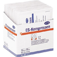 ES-Kompresse 5x5cm unsteril 8f 100St