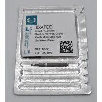 Exatec Kalibrierbohrer weiß St