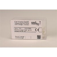 Markierungsringe gross weiss 60St