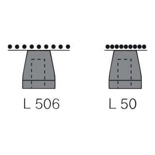 Super-Snap schwarz grob mini ES 50St