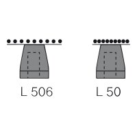 Super-Snap schwarz grob mini ES 50St