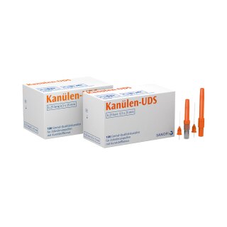 UDS-Kanülen G25 kurz 0,5x25 orange 100St