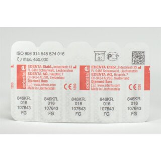 Diamant FG 846KR.016 5St