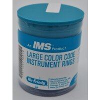 Kodierringe groß blau 50St