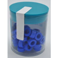 Kodierringe groß blau 50St