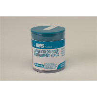 Kodierringe groß blau 50St