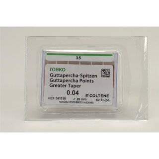 Guttaperchasp. Greater Taper 4/35 Pa