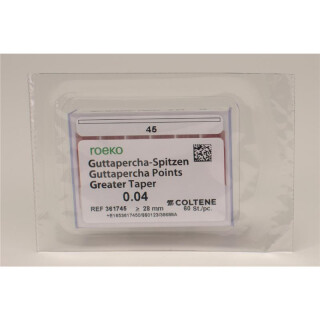 Guttaperchasp. Greater Taper 4/45 Pa