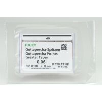 Guttaperchasp. Greater Taper 6/40 Pa