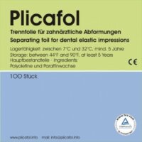 Plicafol Trennfolie f. Abformungen 100St