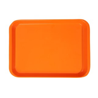 Behandlungstray o. Eint. neon orange St