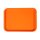 Behandlungstray o. Eint. neon orange St
