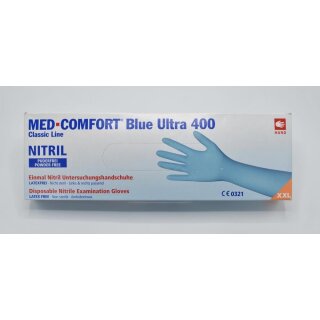 Hygojet Handsch. Blue Ultra 400 XXL 50St