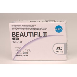 Beautifil II Tips A3,5  20St