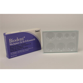 K+B Mischplatte mit Abdeckglas St