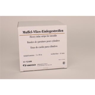 Muffel-Vlies-Einlagestreifen 45mm  Pa