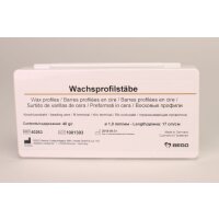 Wachsprofilstäbe 1,0  40g