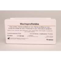Wachsprofilstäbe 1,6x4,0mm 75g