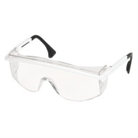 Schutzbrille iSpec SF weiß-transp.St