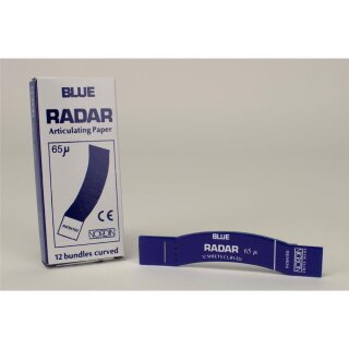 Blue-Radar gebogen 65µ   12x12St