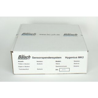 Sensorgesteuerter Spender Einbau Netz St