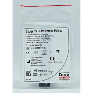 Guttapercha Meßlehre St