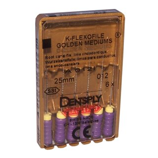 K-Flexofile gold med. 22 21mm 6St