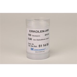 Erkolen-AW 0,6/42mm transpa 100St