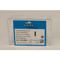 Plastikretentionen weiß 500St