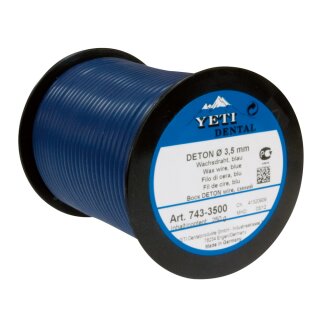Deton Wachsdraht 3,0mm blau 250g