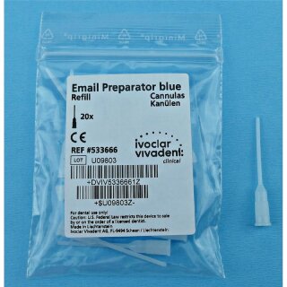 Applikationskanülen Email Preprator 20St