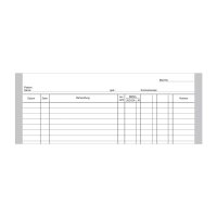 Einlegeblatt A kopfgel. weiß Pa