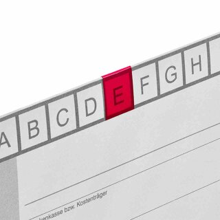 ABC-Signal-Etiketten rot 1000St